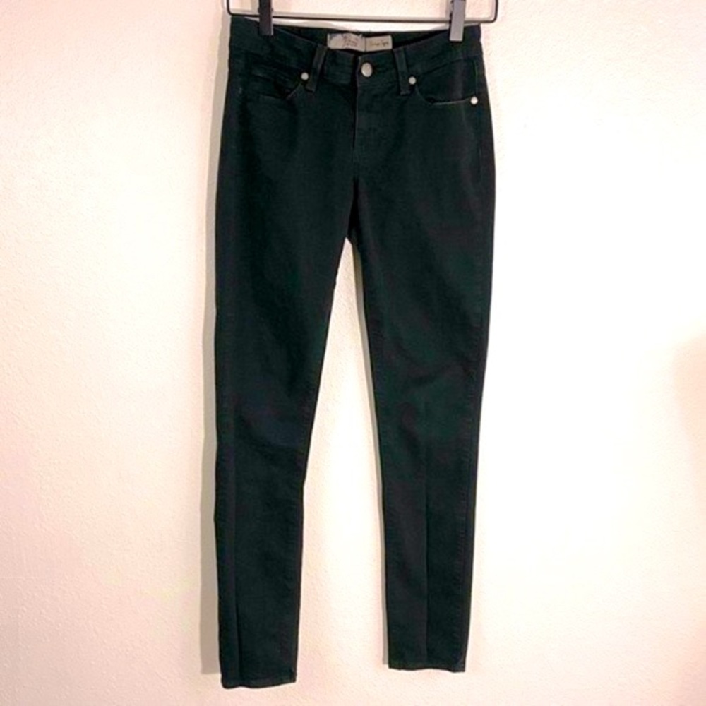 PAIGE Verdugo Dark Green Jegging Jeans Women’s Size 25 Premium Denim